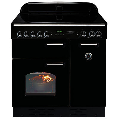 Rangemaster Classic 90 Induction Hob Range Cooker Gloss Black